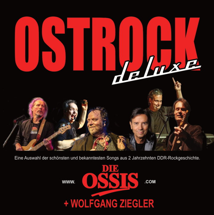 Plakat von Ostrock mit Wolfgang Ziegler